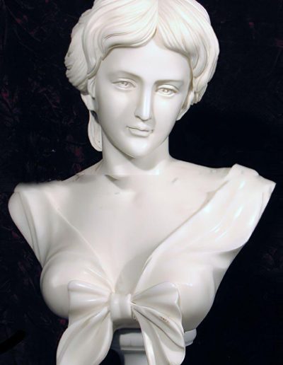 Sculpture Buste Femme 4 en Marbre