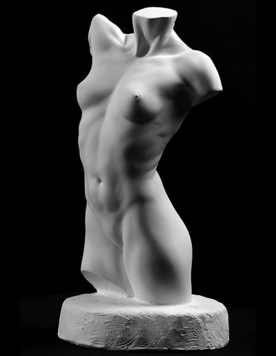 Statues Sculpture Buste Femme Nue en Marbre