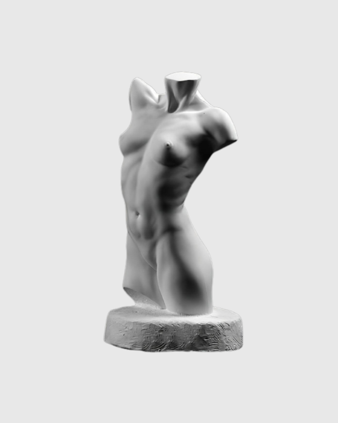 Sculpture buste femme nue en marbre Sculpture buste femme nue en marbre