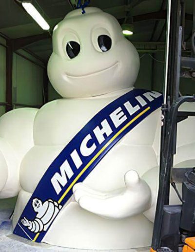 Sculpture Géante Bibendum Michelin en Résine