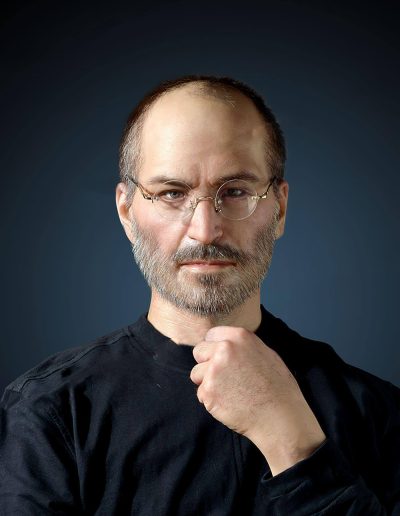 Personnages en cire Statue Steve Jobs en Cire