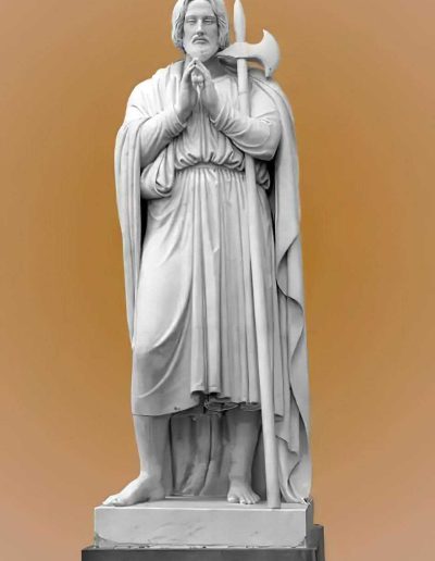 Statues religieuses Statue religieuse liturgique en marbre de Judas