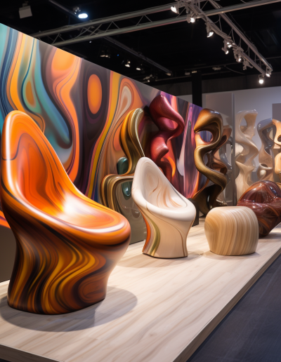 Mobilier design en résine mobilier_design_en_resine_pour_galerie_commerciale 1