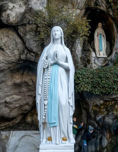 Statues religieuses Replique exacte Statue de l'Immaculée Conception la Vierge Marie Notre Dame de Lourdes