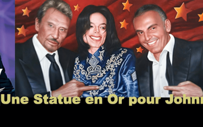 Blog Hommage à Johnny Hallyday : Une Statue en Or Pour Perpétuer sa Légende