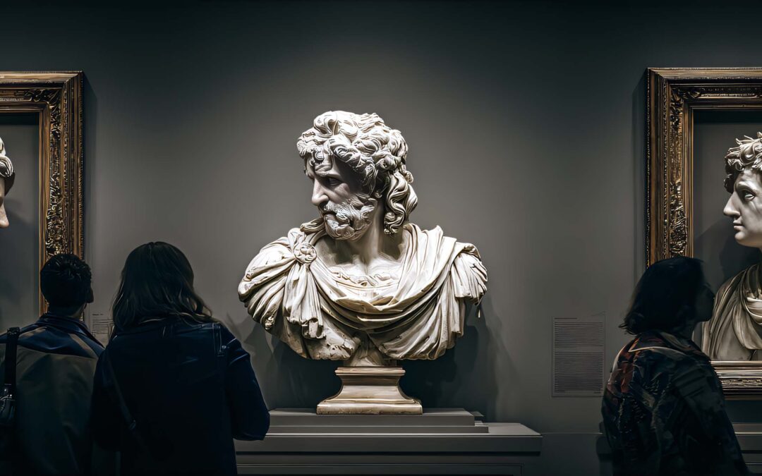 Reproduction sculpture en galerie moderne