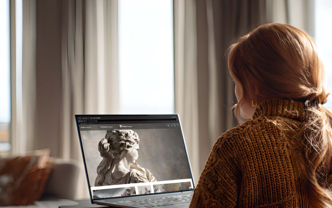 Navigation site art en ligne