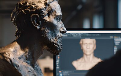 Blog Buste 3D personnalisé moderne