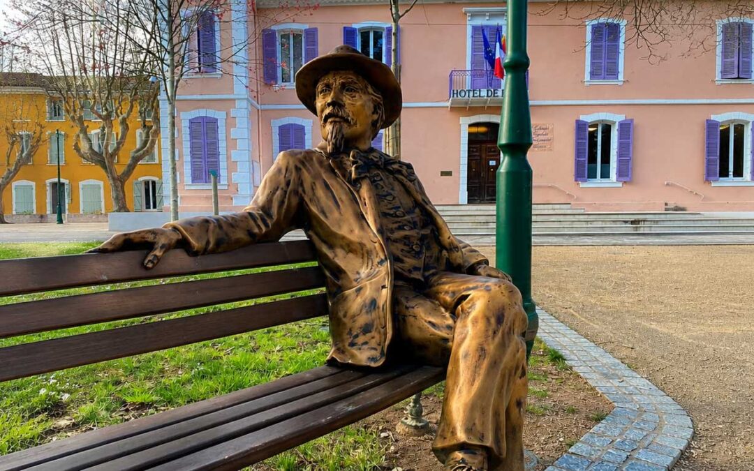Statue Frederic Mistral Le Cannet des Maures