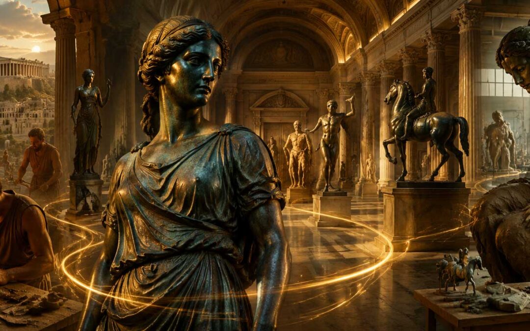 Sculpture en bronze