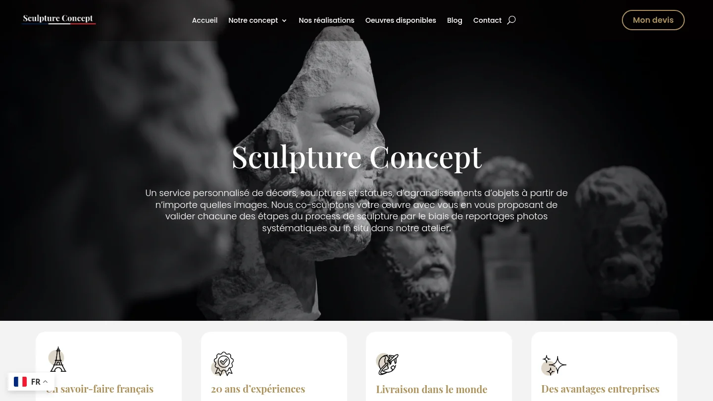 Artfinder ou Lez’Arts du Parc : quel choix artistique ? www.sculpture-concept.com