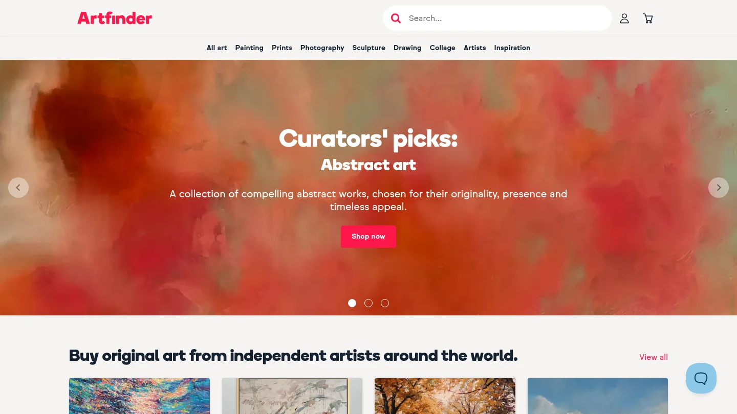 Artfinder ou Lez’Arts du Parc : quel choix artistique ? Artfinder