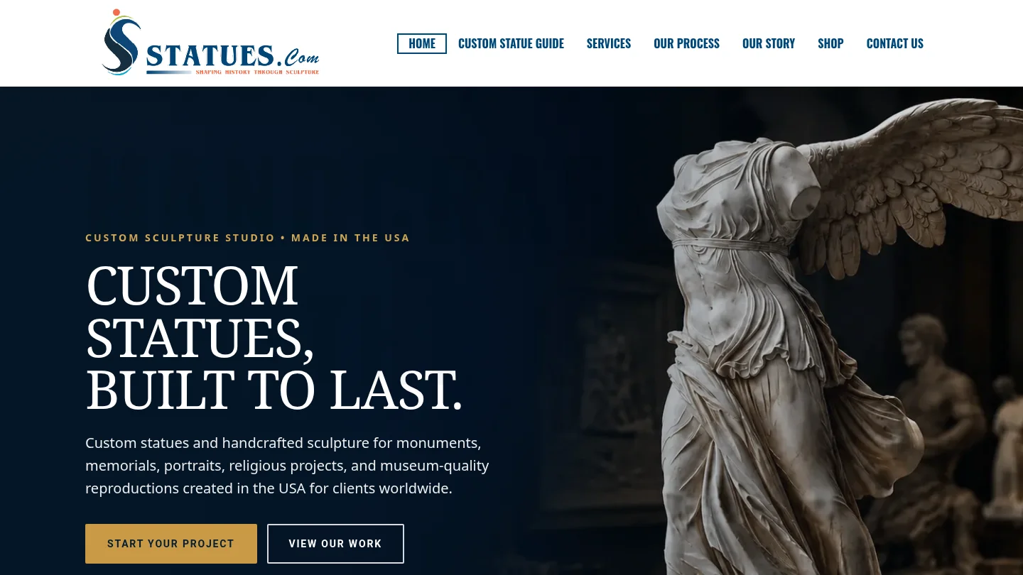 Artfinder ou Statues.com : quelle option pour vos sculptures ? Statues.com