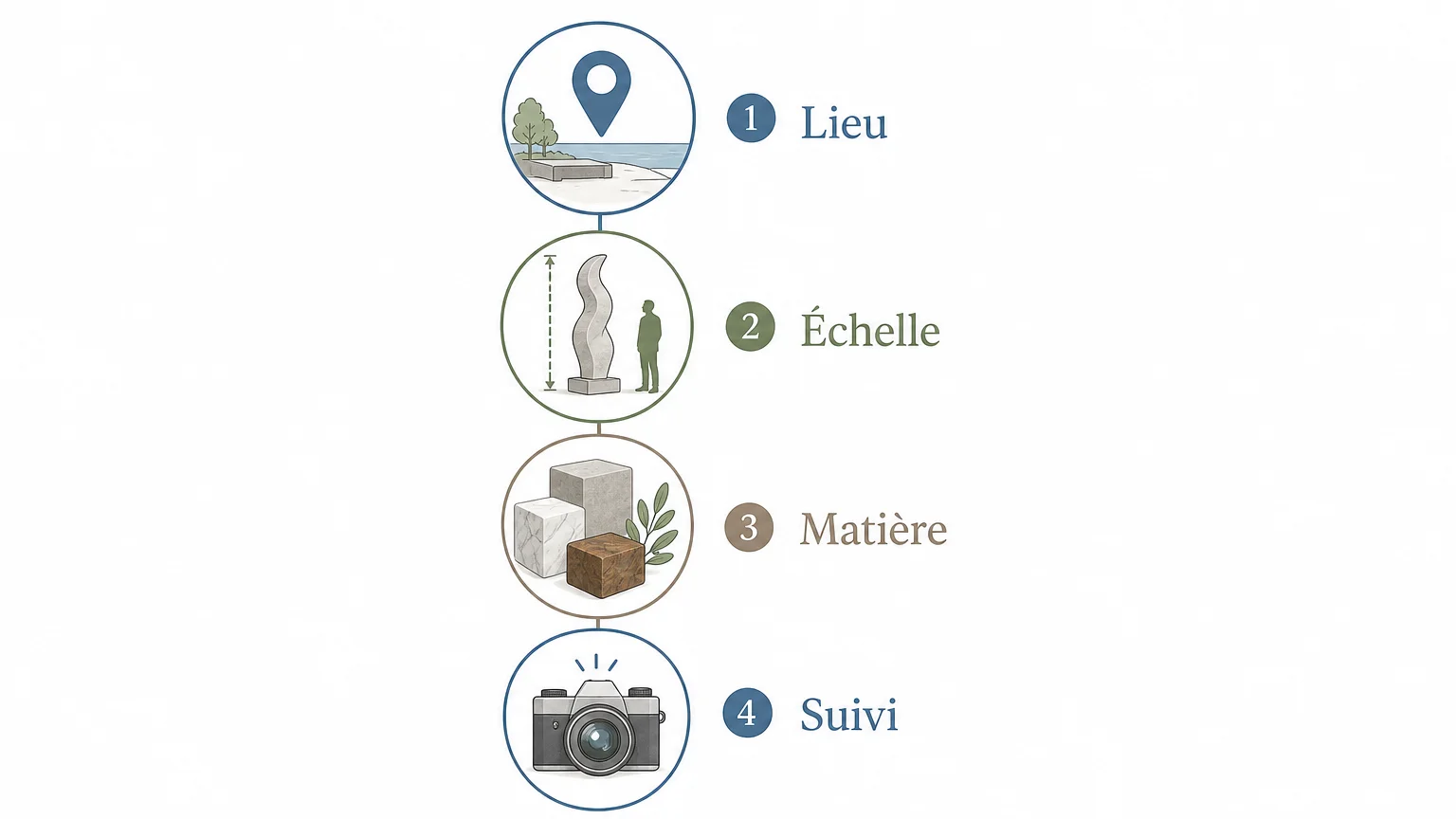 Sculpture monumentale à Brest : idées et repères utiles Checklist des critères pour préparer une sculpture monumentale